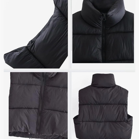 Cropped High Neck Vest - Picture 4 of 6